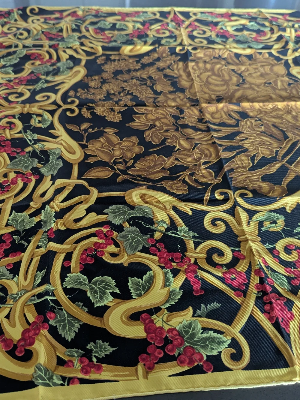Dior Silk Scarf Vintage